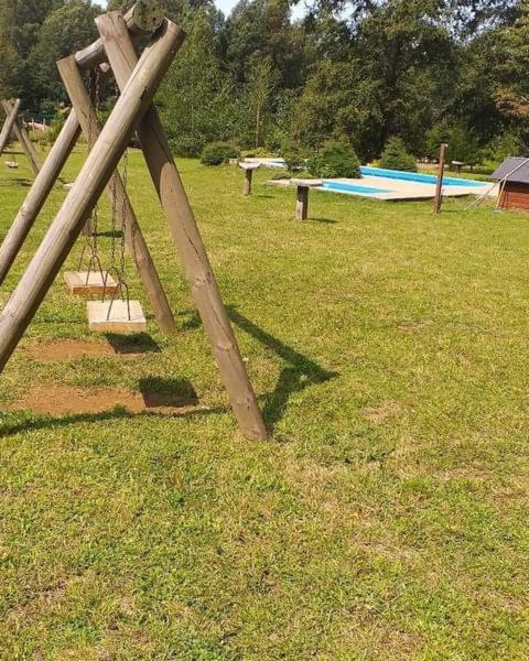 Hosteria Y Camping Del Bosque Пукон Экстерьер фото